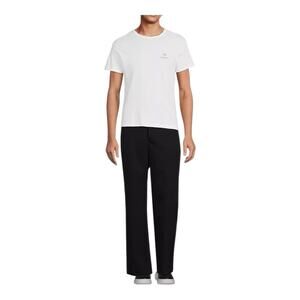 Second Layer Men’s Black Wool Blend Trousers Size 54/38